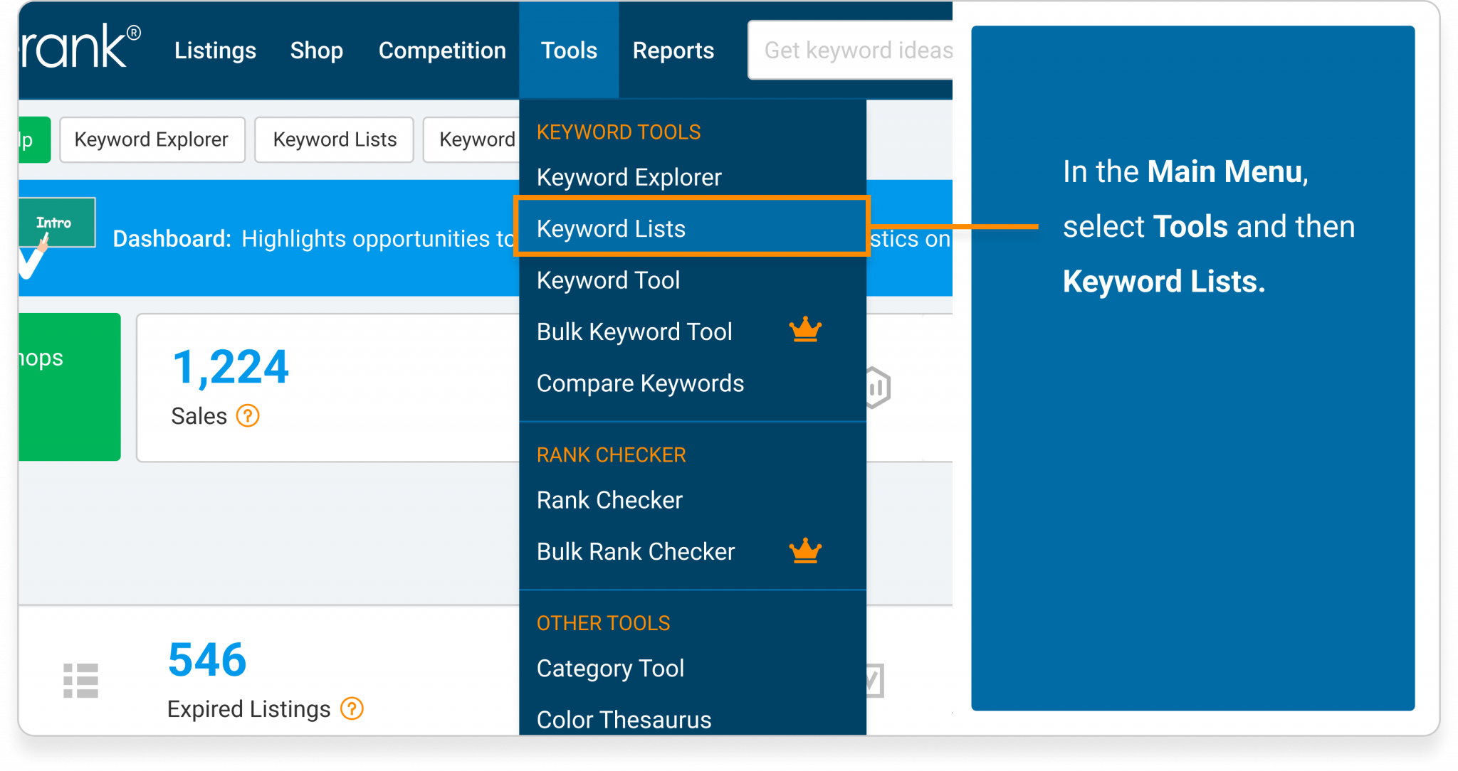 Keyword Lists