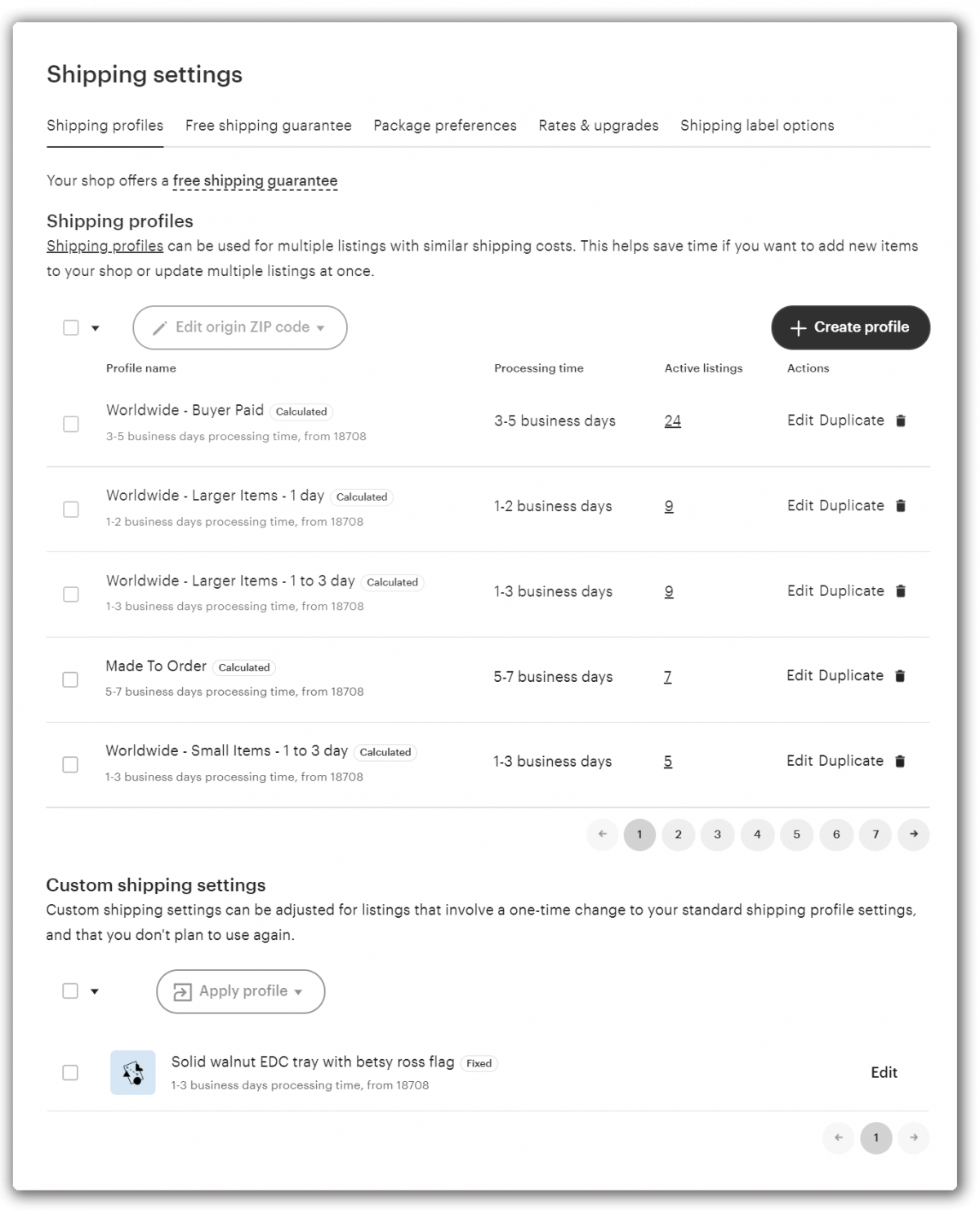 Etsy Shipping Settings 101 - ERank Help