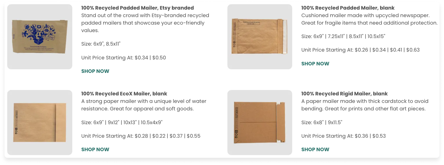 An Introduction to EcoFriendly Packaging for Etsy Sellers eRank Help