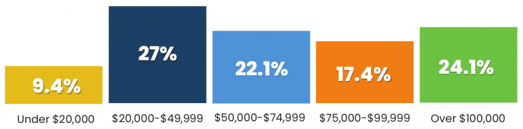 A look at buyer income